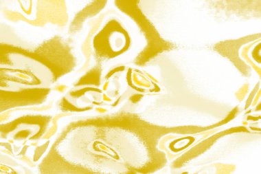 Kopya alanı olan soyut sarı desenli duvar