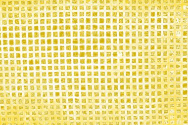 Kopya alanı olan soyut sarı desenli duvar