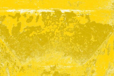 Kopya alanı olan soyut sarı desenli duvar