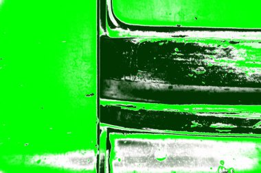 kopyalama alanı olan soyut yeşil desenli duvar