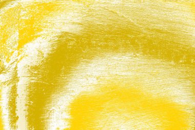 Kopya alanı olan soyut sarı desenli duvar