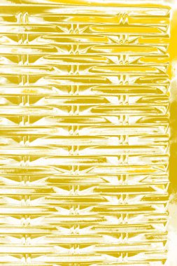 Kopya alanı olan soyut sarı desenli duvar