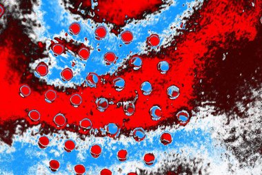 Soyut sanat duvar resmi. Modern, çağdaş sanat geçmişi