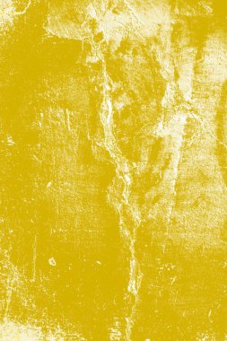 Kopya alanı olan soyut sarı desenli duvar