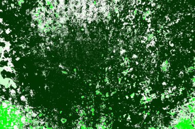 kopyalama alanı olan soyut yeşil desenli duvar