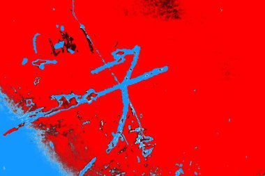 Soyut sanat duvar resmi. Modern, çağdaş sanat geçmişi