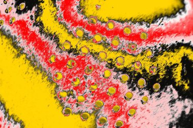 Soyut sanat duvar resmi. Modern, çağdaş sanat geçmişi