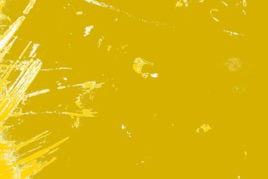 Kopya alanı olan soyut sarı desenli duvar