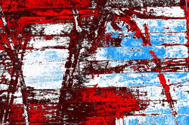 Soyut sanat duvar resmi. Modern, çağdaş sanat geçmişi