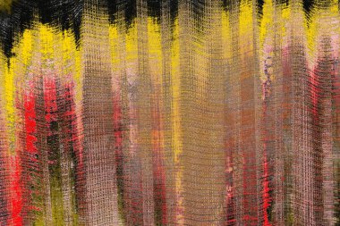 Soyut sanat duvar resmi. Modern, çağdaş sanat geçmişi