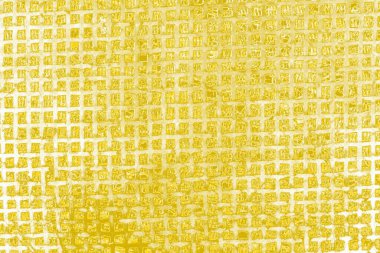 Kopya alanı olan soyut sarı desenli duvar