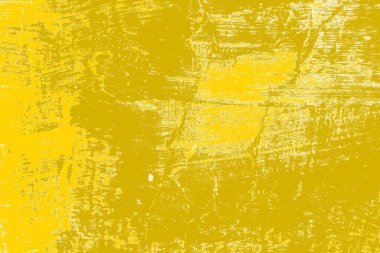 Kopya alanı olan soyut sarı desenli duvar