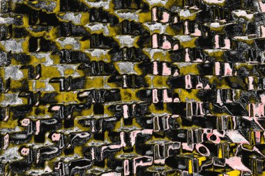 Soyut sanat duvar resmi. Modern, çağdaş sanat geçmişi