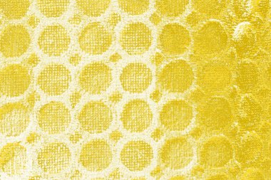 Kopya alanı olan soyut sarı desenli duvar