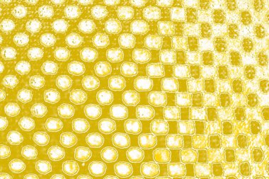 Kopya alanı olan soyut sarı desenli duvar