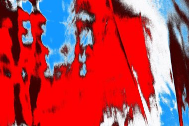 Soyut sanat duvar resmi. Modern, çağdaş sanat geçmişi