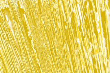 Kopya alanı olan soyut sarı desenli duvar