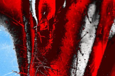 Soyut sanat duvar resmi. Modern, çağdaş sanat geçmişi