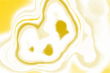 Kopya alanı olan soyut sarı desenli duvar