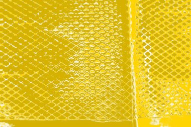 Kopya alanı olan soyut sarı desenli duvar