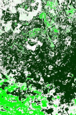 kopyalama alanı olan soyut yeşil desenli duvar