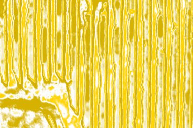 Kopya alanı olan soyut sarı desenli duvar