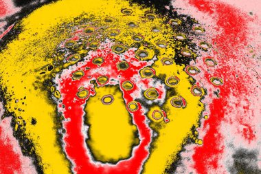 Soyut sanat duvar resmi. Modern, çağdaş sanat geçmişi