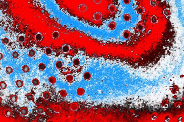 Soyut sanat duvar resmi. Modern, çağdaş sanat geçmişi