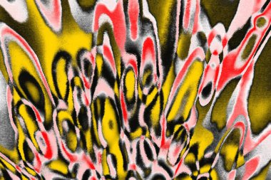 Soyut sanat duvar resmi. Modern, çağdaş sanat geçmişi