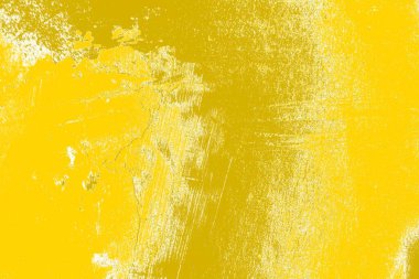 Kopya alanı olan soyut sarı desenli duvar