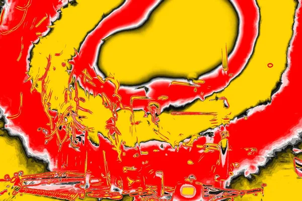 Abstracte Kunstwandfoto Moderne Hedendaagse Kunstachtergrond — Stockfoto