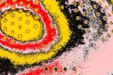 Soyut sanat duvar resmi. Modern, çağdaş sanat geçmişi