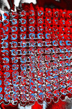 Soyut sanat duvar resmi. Modern, çağdaş sanat geçmişi