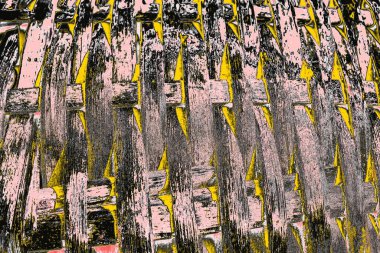 Soyut sanat duvar resmi. Modern, çağdaş sanat geçmişi