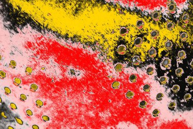 Soyut sanat duvar resmi. Modern, çağdaş sanat geçmişi