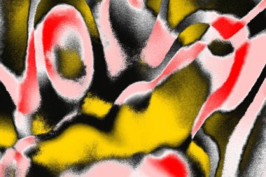 Soyut sanat duvar resmi. Modern, çağdaş sanat geçmişi