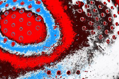 Soyut sanat duvar resmi. Modern, çağdaş sanat geçmişi