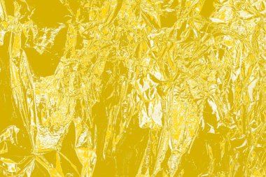 Kopya alanı olan soyut sarı desenli duvar