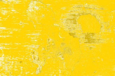 Kopya alanı olan soyut sarı desenli duvar