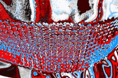 Soyut sanat duvar resmi. Modern, çağdaş sanat geçmişi