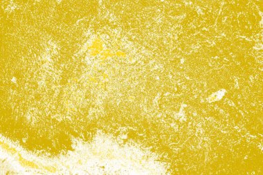 Kopya alanı olan soyut sarı desenli duvar