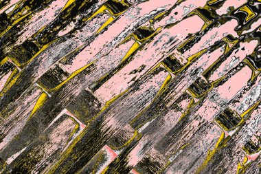 Soyut sanat duvar resmi. Modern, çağdaş sanat geçmişi