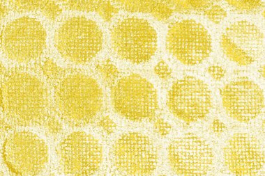 Kopya alanı olan soyut sarı desenli duvar