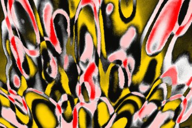 Soyut sanat duvar resmi. Modern, çağdaş sanat geçmişi