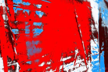 Soyut sanat duvar resmi. Modern, çağdaş sanat geçmişi