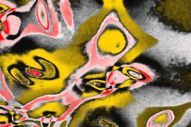 Soyut sanat duvar resmi. Modern, çağdaş sanat geçmişi