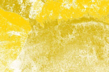 Kopya alanı olan soyut sarı desenli duvar