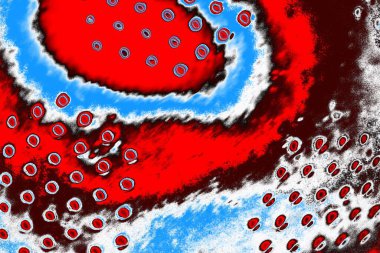 Soyut sanat duvar resmi. Modern, çağdaş sanat geçmişi