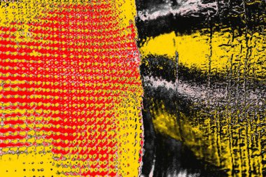 Soyut sanat duvar resmi. Modern, çağdaş sanat geçmişi