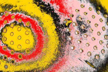 Soyut sanat duvar resmi. Modern, çağdaş sanat geçmişi